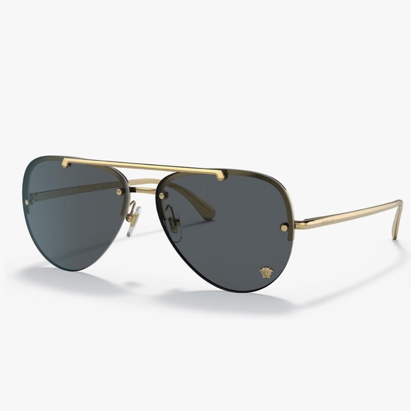 Authentic Versace Gold Sunglasses - Picture 5 of 5